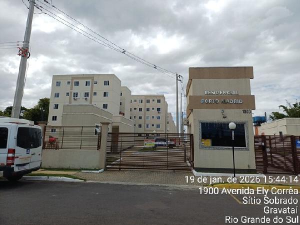 Apartamento em Gravataí, Dona Mercedes, Avenida Ely Correa, N. 1960, Apto 201, Bl 07, RS. Área: 38.4m2