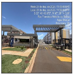 Apartamento em Piracicaba, Chácaras Água Branca, Rua Francisco Antonio Da Rocha, N. 185, Apto 201, Tr 14, SP. Área: 45.99m2