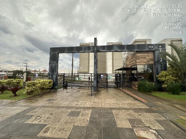 Apartamento em Canoas, Igara, Rua Das Violetas, N. 724, Apto 303, Bl 15 Box 73, RS. Área: 40.82m2