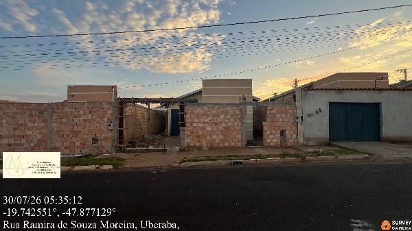 Casa em Uberaba, Loteamento Residencial Maria Da Gloria, Rua Ramira De Souza Moreira, N. 36, Lt 22 Qd 03, MG. Área: 46.49m2
