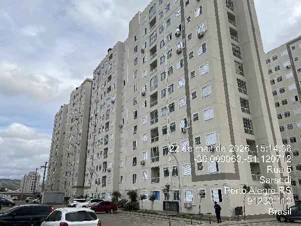 Apartamento em Porto Alegre, Costa E Silva, Rua Walter Erwig Filho, N. 470, Apto 404, Torre 2, Vaga 645, RS. Área: 44.31m2