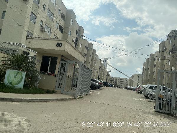 Apartamento em Belford Roxo, Sao Vicente, Rua Sargento Geraldo Pedro De Souza, N. 80, Apto 303, Bl 03, RJ. Área: 41.18m2
