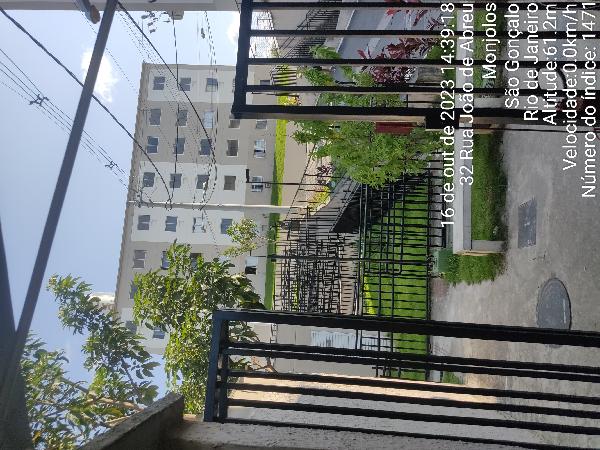 Apartamento em São Gonçalo, Monjolos, Estrada Joao De Abreu, N. 214, Apto 501, Bl 20, RJ. Área: 48.74m2