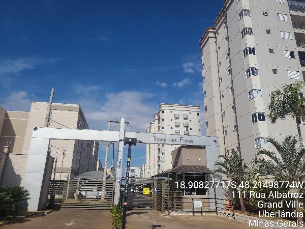 Apartamento em Uberlândia, Grand Ville Uberland, Rua Albatroz, N. 336, Apto 304, 3º Pavimento Bloco 03, MG. Área: 46.9m2