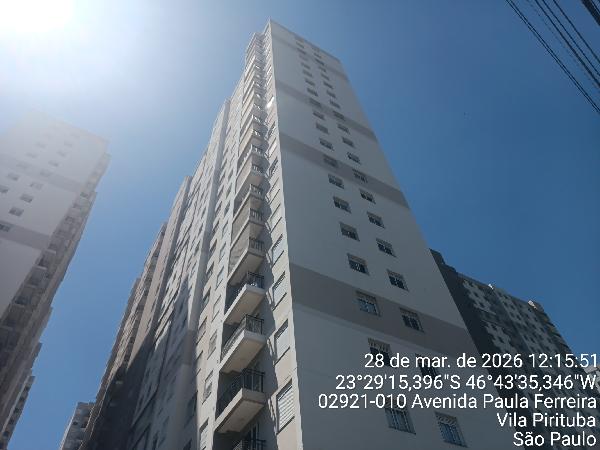 Apartamento em São Paulo, Pirituba, Avenida Paula Ferreira, N. 3800, Apto 1107, Tr B His, SP. Área: 35.23m2