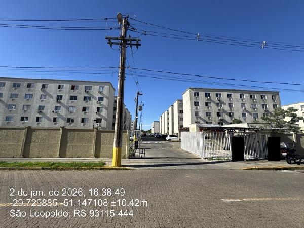 Apartamento em São Leopoldo, Santos Dumont, Rua Ricardo Joao Merker, N. 44, Apto 504, Qd 2918 Bl 42, RS. Área: 41.19m2