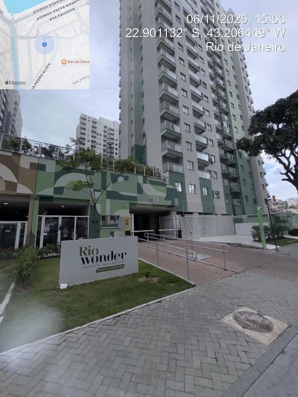 Apartamento em Rio de Janeiro, Santo Cristo, Rua Geografo Milton Santos, N. 121, Apto 721, Paa 12494, RJ. Área: 36m2