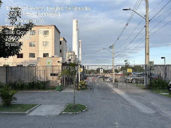 Apartamento em São Gonçalo, Trindade, Rua Itaocara, N. 400, Apto 403, Bl 15, RJ. Área: 40.54m2 Apartamento em São Gonçalo, Trindade, Rua Itaocara, N. 400, Apto 403, Bl 15, RJ. Área: 40.54m2