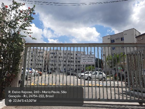 Apartamento em São Gonçalo, Tribobo, Rua Dalva Raposo, N. 260, Apto 203, Bl 04, RJ. Área: 58.11m2