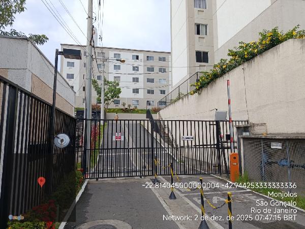 Apartamento em São Gonçalo, Monjolos, Estrada Joao De Abreu, N. 214, Apto 501, Bl 15, RJ. Área: 47m2