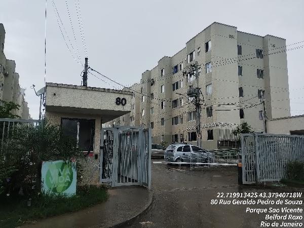 Apartamento em Belford Roxo, Sao Vicente, Rua Sargento Geraldo Pedro De Souza, N. 80, Apto 311, Bl 04, RJ. Área: 41.06m2