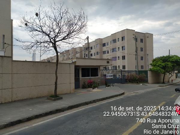 Apartamento em Rio de Janeiro, Santa Cruz, Rua Aporuna, N. 55, Apto 303, Bl 01, RJ. Área: 41.19m2 Apartamento em Rio de Janeiro, Santa Cruz, Rua Aporuna, N. 55, Apto 303, Bl 01, RJ. Área: 41.19m2