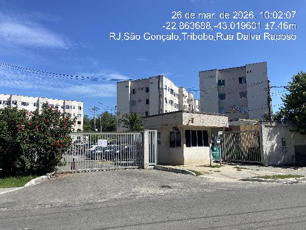 Apartamento em São Gonçalo, Maria Paula, Rua Dalva Raposo, N. 260, Apto 209, Bl09, RJ. Área: 41.19m2