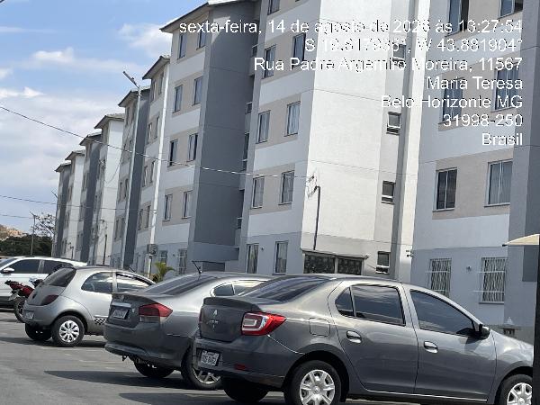 Apartamento em Belo Horizonte, Sao Gabriel, Rua Padre Argemiro Moreira, N. 11567, Apto 202, Bl 04, MG. Área: 46.01m2