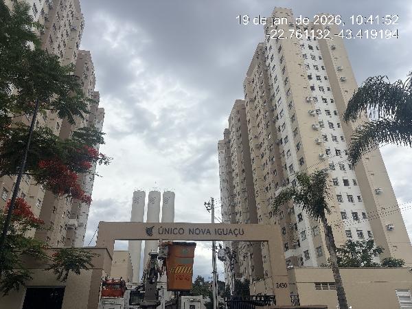 Apartamento em Nova Iguaçu, Parque Rosario, Estrada Doutor Plinio Casado, N. 2450, Apto 1405, Bl 02, RJ. Área: 41.63m2