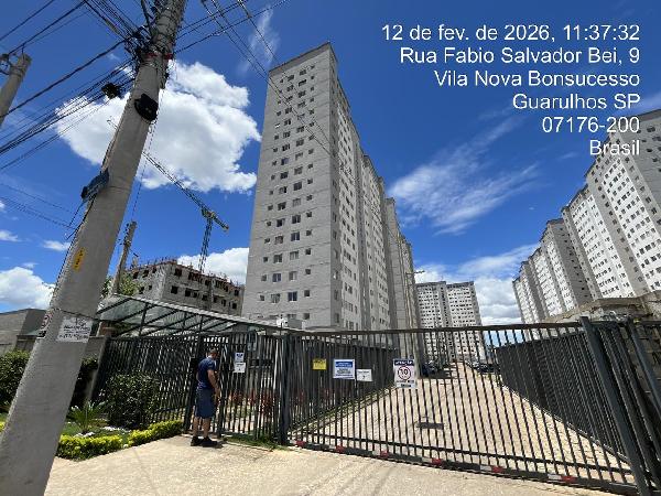 Apartamento em Guarulhos, Vila Nova Bonsucesso, Rua Turvolandia, N. 839, Apto 87, Bl 03 08 Andar, SP. Área: 42.09m2
