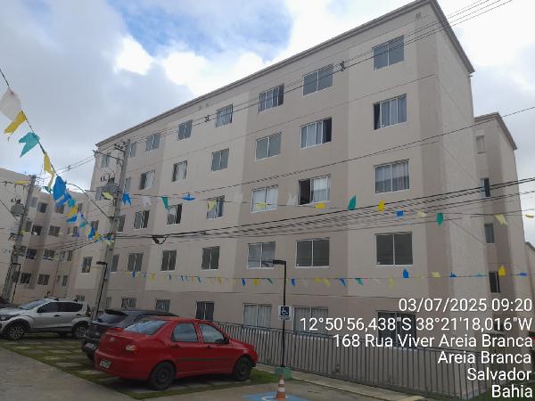 Apartamento em Salvador, Areia Branca, Rua Viver Areia Branca, N. 168, Apto 103, Bl 03, BA. Área: 40.53m2