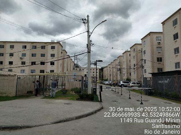 Apartamento em Rio de Janeiro, Santissimo, Rua Guandu Mirim, N. 1129, Apto 504, Bl 05, RJ. Área: 40.54m2