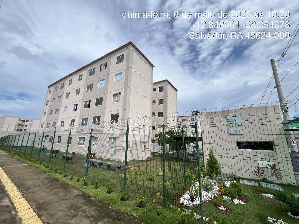 Apartamento em Salvador, Areia Branca, Rua Viver Areia Branca, N. 168, Apto 401, Bl 03, 4 Pav Tipo, BA. Área: 40.53m2