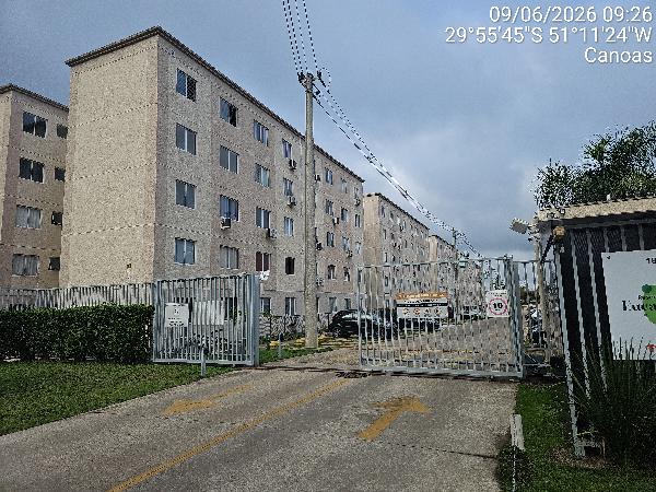 Apartamento em Canoas, Mato Grande, Rua Antonio Lourenco Rosa, N. 187, Apto 202, Bl 11, RS. Área: 41.19m2