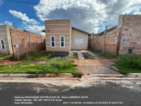 Casa em Uberaba, Três Córregos, Rua JoÃO Francisco Salge, N. Sn, Qd 05 Lt 27 Cs 86, MG. Área: 46.49m2