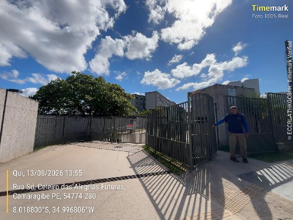 Apartamento em Camaragibe, Celeiro Das Alegrias Futuras, Rua Maria Amalia Nogueira, N. 121, Apto 404, Bl 14, PE. Área: 41.79m2