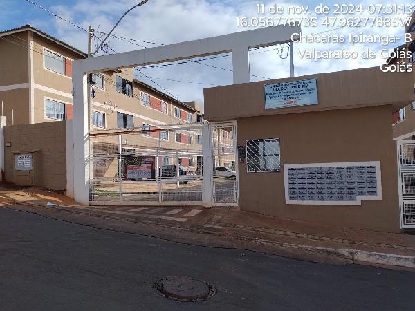 Apartamento em Valparaíso de Goiás, Chacaras Ypiranga A, Quadra 1, N. Sn, Apto 202, Ch 07-N, Bl H, GO. Área: 44.77m2