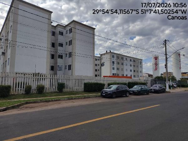 Apartamento em Canoas, Olaria, Rua Irma Maria Hiltgardis, N. 582, Apto 102, Bl 1, RS. Área: 41.19m2