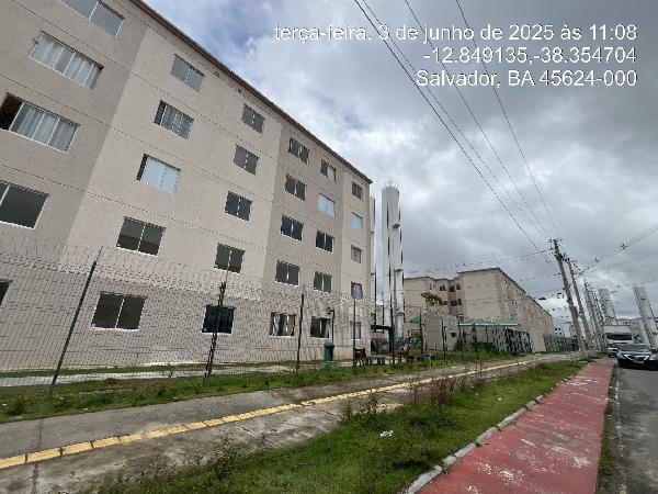 Apartamento em Salvador, Areia Branca, Rua Viver Areia Branca, N. 168, Apto 301, Bl 18, BA. Área: 40.53m2