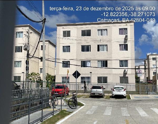 Apartamento em Camaçari, Vila De Abrantes, Rua Da Belgica, N. S/N, Apto 002, Bl 01, BA. Área: 40.53m2