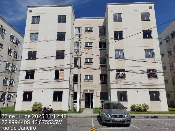 Apartamento em Rio de Janeiro, Santa Cruz, Rua Projetada A, N. 250, Apto 101, Bl 11, RJ. Área: 44.22m2