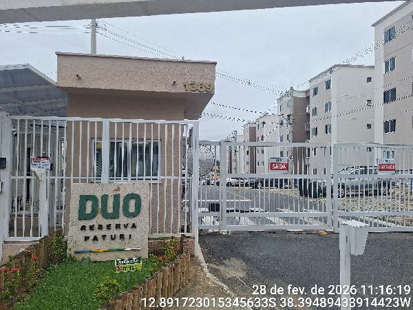 Apartamento em Salvador, Fazenda Grande I, Rua Vereador Zezeu Ribeiro, N. 1389, Apto 202, Bl 07, BA. Área: 44.97m2