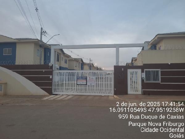 Apartamento em Cidade Ocidental, Mansoes Recreio Mossoro, Rua Ruy Barbosa, N. Sn, Apto 102, Bl 04, Lt 16, Qd 01, GO. Área: 47.04m2