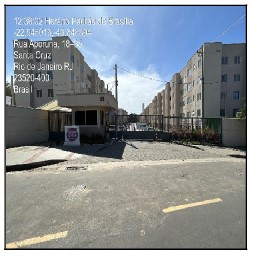 Apartamento em Rio de Janeiro, Santa Cruz, Rua Aporuna, N. 55, Apto 301, Bl 06, RJ. Área: 41.27m2 Apartamento em Rio de Janeiro, Santa Cruz, Rua Aporuna, N. 55, Apto 301, Bl 06, RJ. Área: 41.27m2
