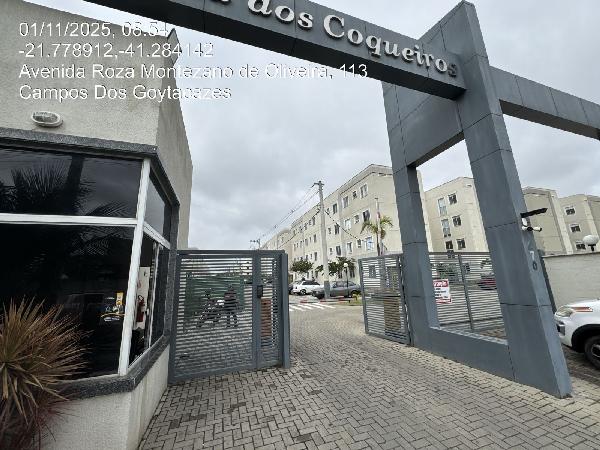 Apartamento em Campos dos Goytacazes, Vila Da Rainha, Avenida Rosa Montezano De Oliveira, N. 270, Apto 301, Bl 18 Vg 384, RJ. Área: 41.85m2