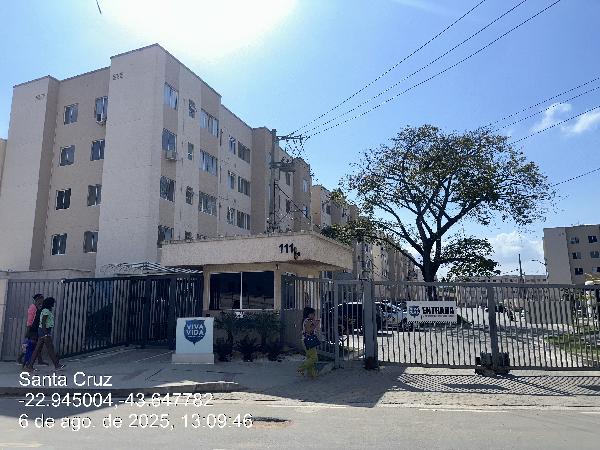 Apartamento em Rio de Janeiro, Santa Cruz, Rua Aporuna, N. 111, Apto 408, Bl 03, RJ. Área: 41.07m2