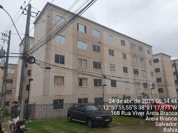 Apartamento em Salvador, Areia Branca, Rua Viver Areia Branca, N. 168, Apto 104, Ap 104 Bl 16, BA. Área: 40.53m2