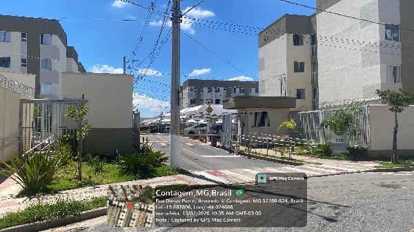 Apartamento em Contagem, Alto Da Conquista, Rua Dimas Perrin, N. 175, Apto 203, Bl 07 Vg 59, MG. Área: 42.41m2