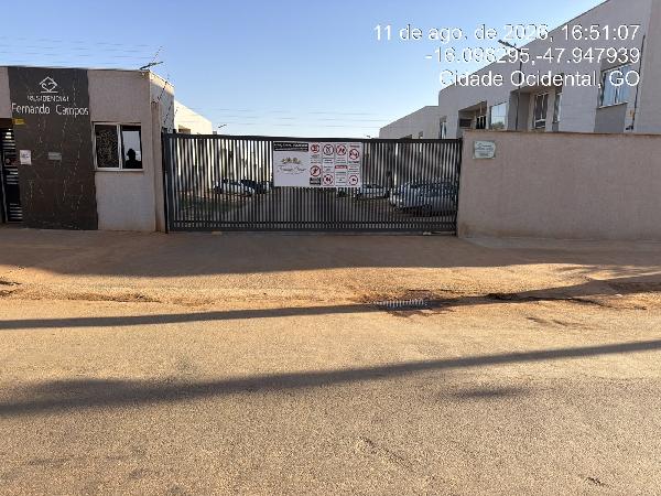 Apartamento em Cidade Ocidental, Lot Recreio Mossoro, Quadra 7, N. Sn, Apto 101, Bl E Lt 11 Rua Osvaldo Cruz, GO. Área: 53.54m2