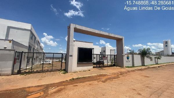 Apartamento em Águas Lindas de Goiás, Parque Da Barragem Setor 12, Quadra 79 Conjunto A, N. Sn, Apto 103, 1º Pav, Bl 21, Lt 10, Rua 11-A, Vg 262, GO. Área: 40.19m2