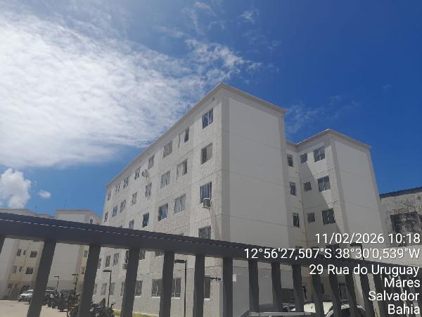 Apartamento em Salvador, Uruguai, Rua Do Uruguay, N. 210, Apto 103, Bloco 10, BA. Área: 40.53m2