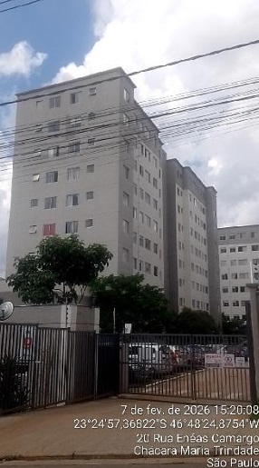 Apartamento em São Paulo, Chacara Maria Trindade, Rua Eneas Camargo, N. 388, Apto 87, Bl 03, SP. Área: 40.2m2