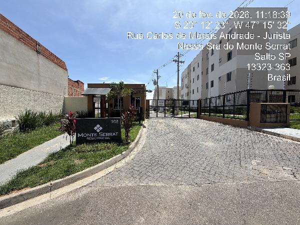 Apartamento em Salto, Guarau, Rua Jurista Carlos De Moraes Andrade, N. 108, Apto 102, Bl 19 Vg 337, SP. Área: 41.98m2