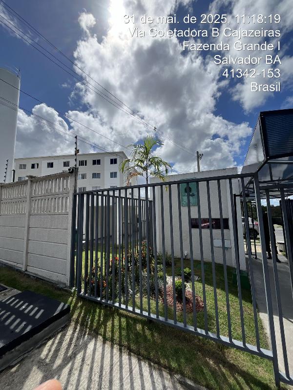 Apartamento em Salvador, Fazenda Grande I, Rua Vereador Zezeu Ribeiro, N. 613, Apto 004, Bl 07, BA. Área: 40.53m2