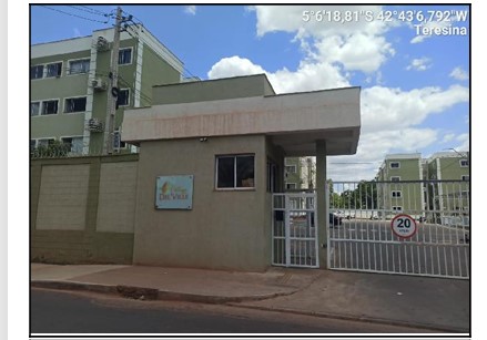 Apartamento em Teresina, Verdecap, Rua Flor Do Tempo, N. 8505, Apto 204, Bl 15, PI. Área: 45.45m2 Apartamento em Teresina, Verdecap, Rua Flor Do Tempo, N. 8505, Apto 204, Bl 15, PI. Área: 45.45m2