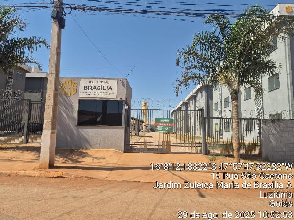 Apartamento em Luziânia, Jardim Zuleika, Rua Sao Caetano, N. Sn, Apto 202, Lt 01 Qd 15, GO. Área: 48.11m2