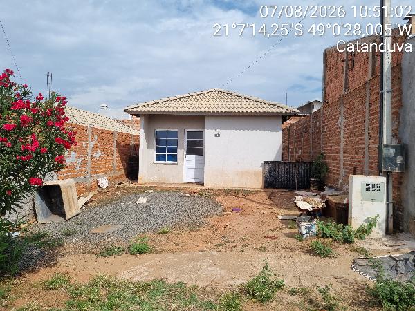 Casa em Catanduva, Residencial Nova Catanduva Iii, Rua Da Maturidade, N. 151, Lt 3 Qd 55, SP. Área: 43.85m2