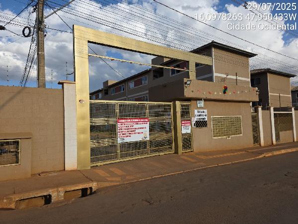 Apartamento em Cidade Ocidental, Mansoes Recreio Mossoro, Quadra 7, N. Sn, Apto 202, Lt 06c, Bl A, GO. Área: 44.77m2