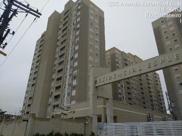 Apartamento em Rio de Janeiro, Del Castilho, Avenida Pastor Martin Luther King Jr, N. 989, Apto 404, Lote 03 Bl 02 Torre 02, RJ. Área: 40m2