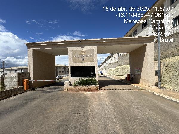 Apartamento em Luziânia, Fazenda Saia Velha, Rua Araguaia, N. Sn, Apto 101, Bl 33, Gleba Ga5, GO. Área: 56.62m2